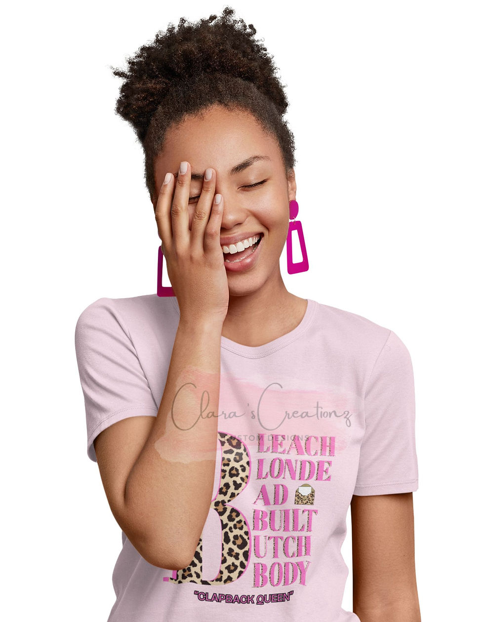 Thumbnail: High-quality print with striking leopard and pink design.