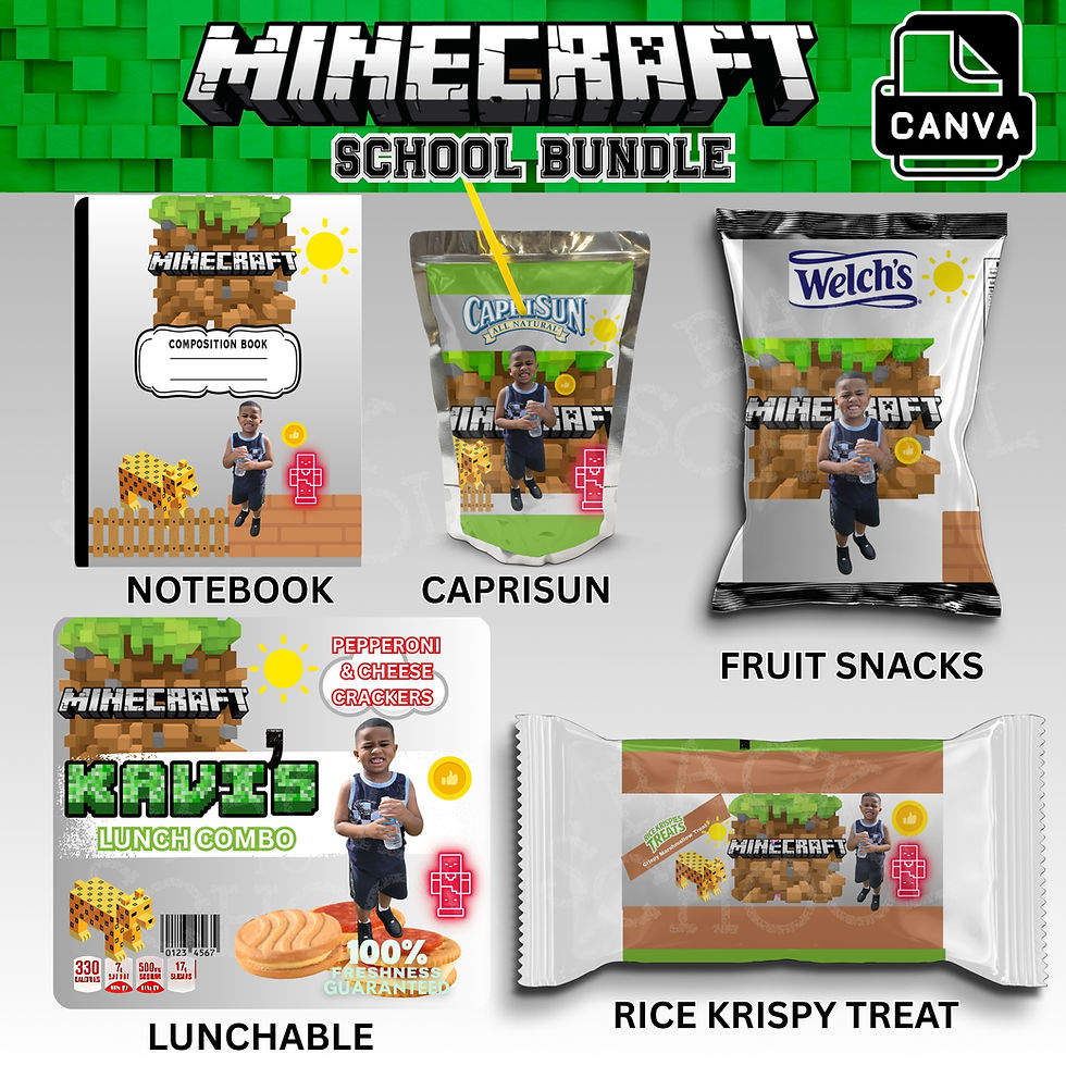 Minecraft School Bundle