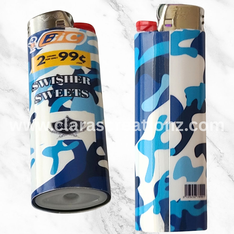 Thumbnail: Blue Camo Backwoods lighter