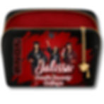 Deluxe Cosmetic Bag, Illusion Purse Design - Printable Pouch