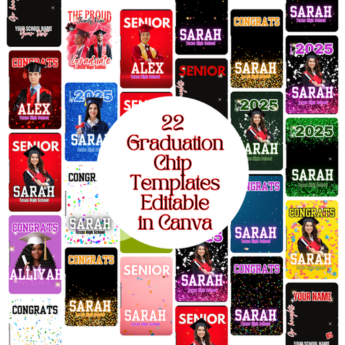 23 Editable Chip Bag Canva Editable Templates Party Templates