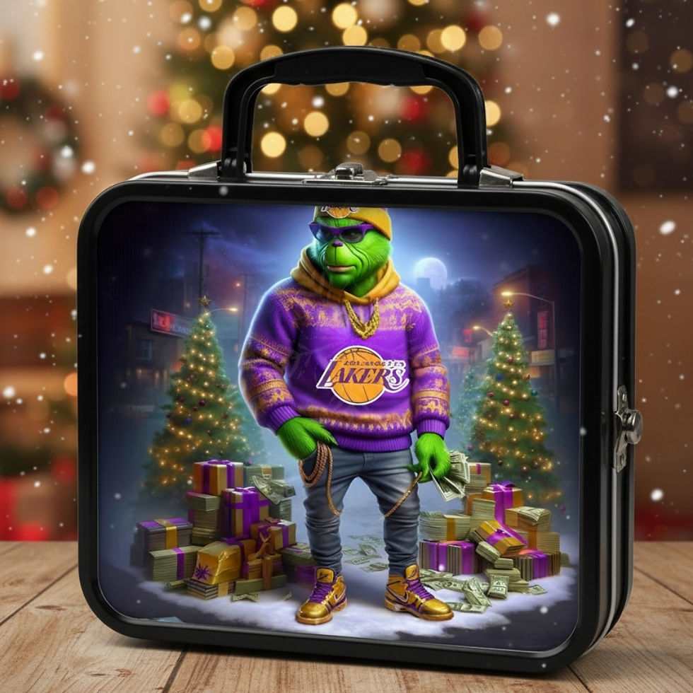 Thumbnail: Los Angeles Holiday Grinch Character Lunch Box