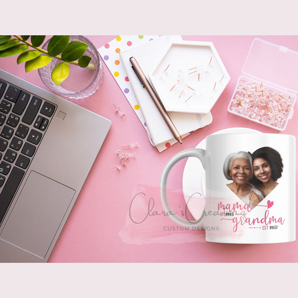Thumbnail: Mother's Day Mug with Grandma and Mama