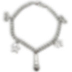Graduation Charm Chain Necklace 2026 _ Unisex Silver Charm Chain with Star + Mic