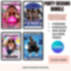 Party Favor Bundle – Editable in Canva - Personalized Birthdays | Printable