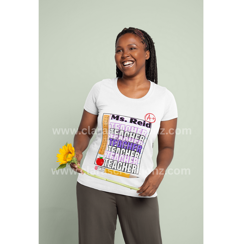 Thumbnail: Women's Teacher Appreciation T-Shirt for Teachers.