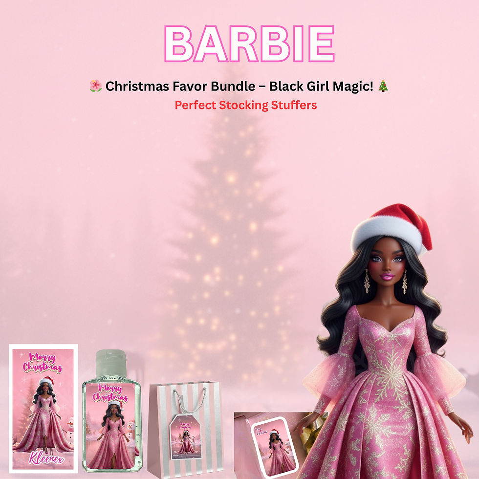 Thumbnail: Black Girl Magic Barbie Christmas Snacks