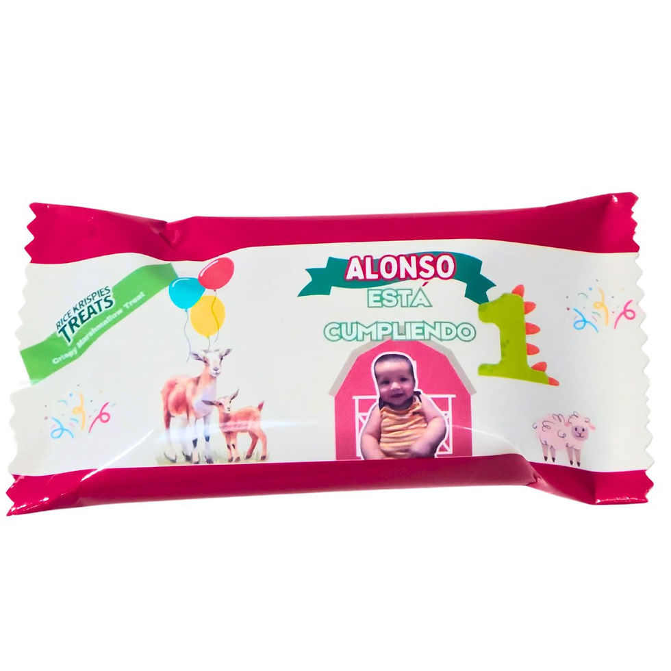 Thumbnail: Showcase personalized Rice Krispies treats.