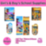 Canva Editable Moana School Supplies