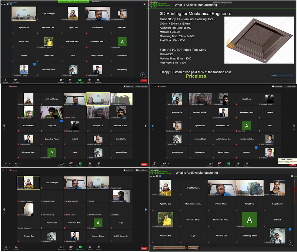 3DAF Introduces Additive Manufacturing to Adamas University Students and Faculty