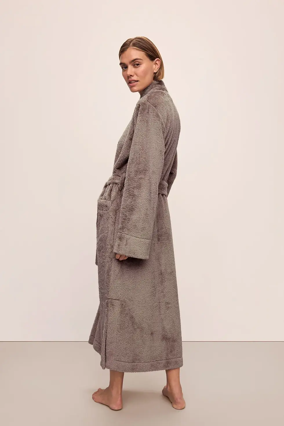 Thumbnail: EBERJEY RENEW PLUSH LONG ROBE