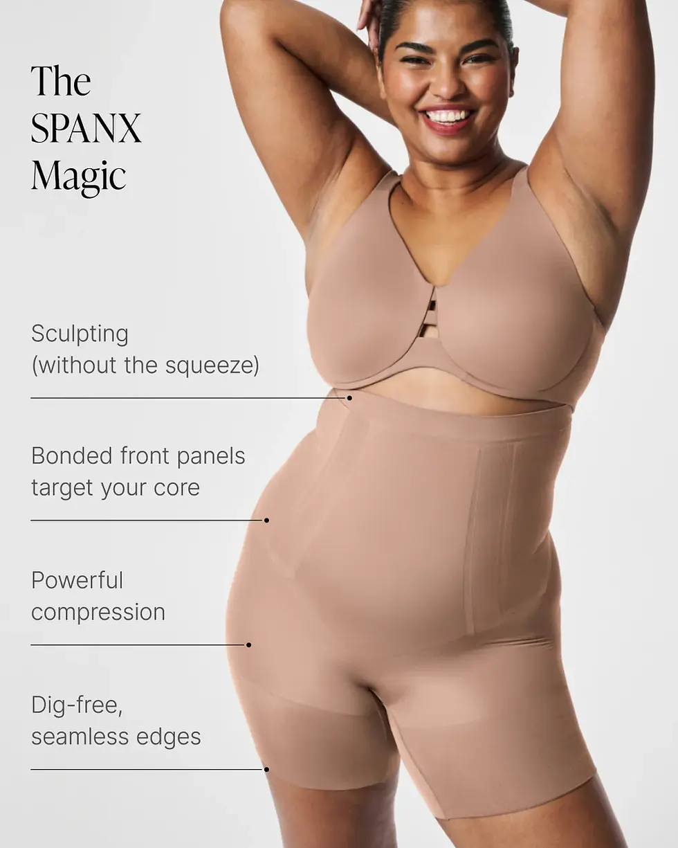 Thumbnail: SPANX ONCORE HW MID THIGH