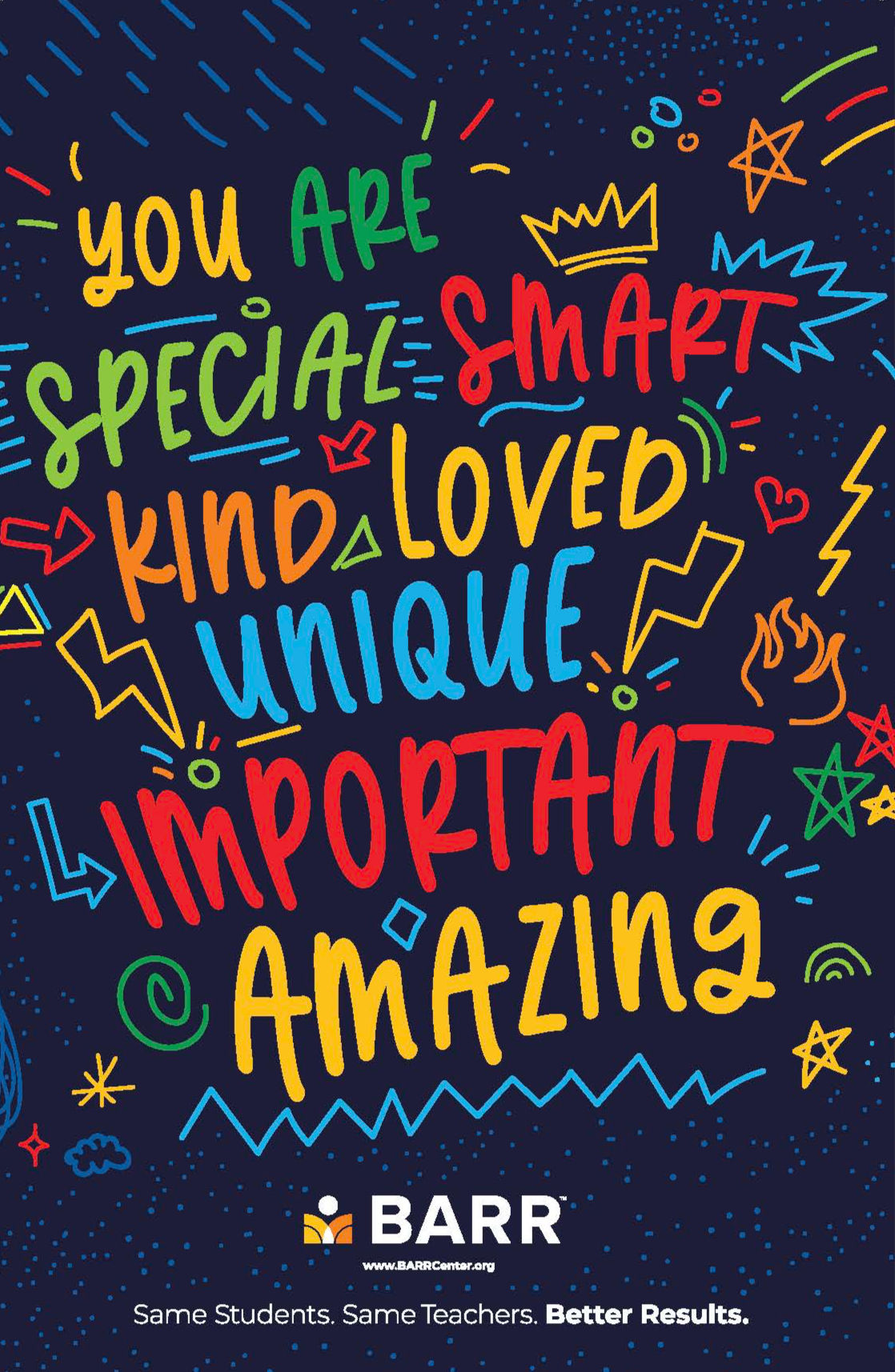 You Are Amazing Postcard 5.5 x 8.5