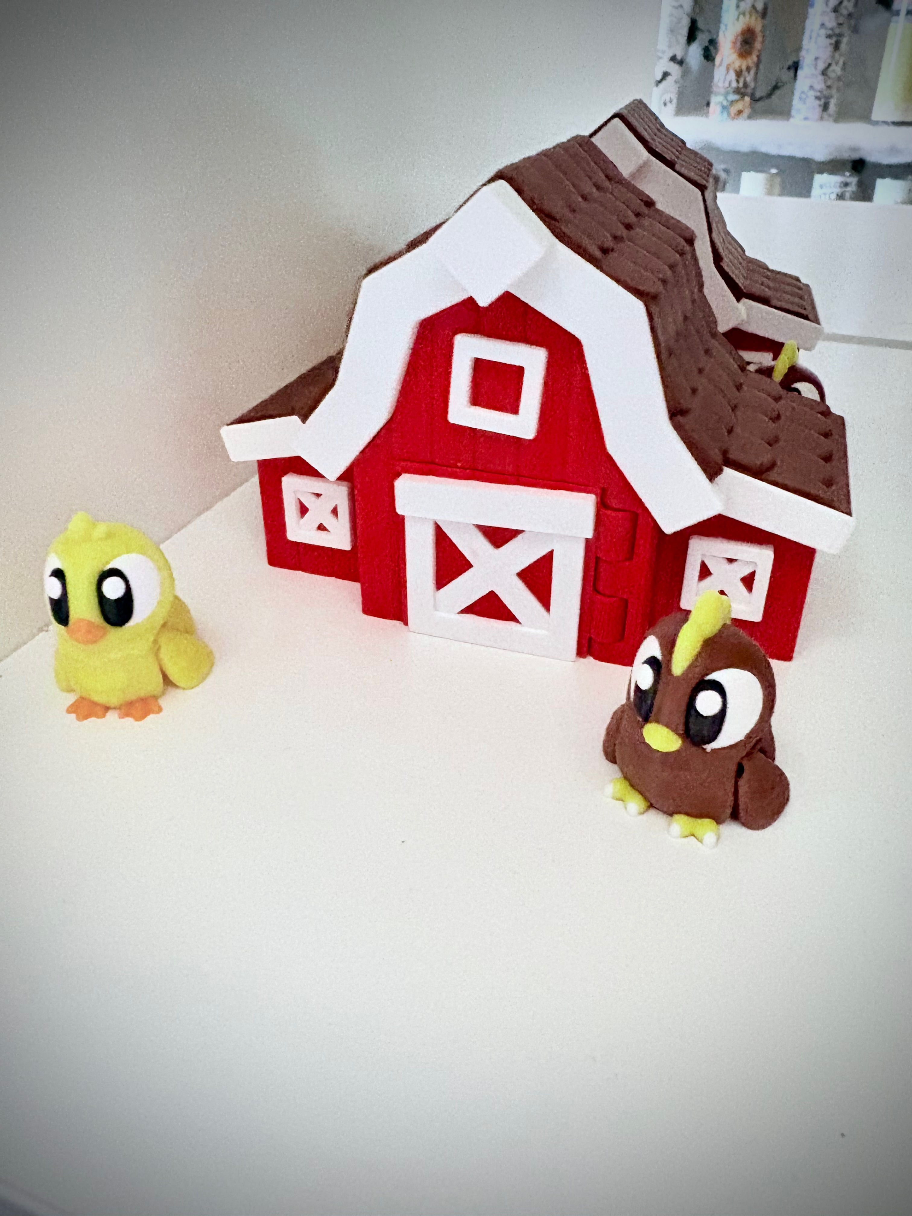 Barn and Chicken