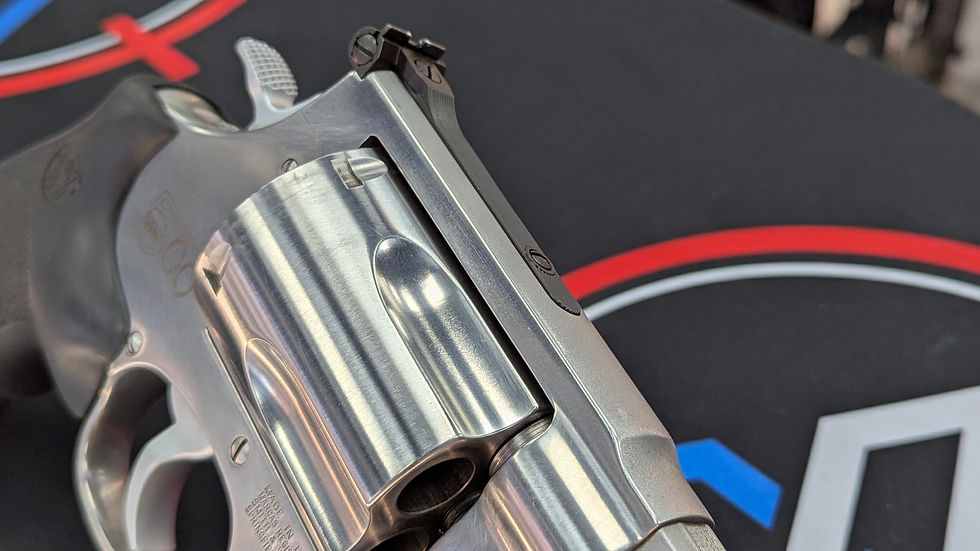 Thumbnail: S&W Model 500 Magnum 8.38" Stainless - Like New X-Frame