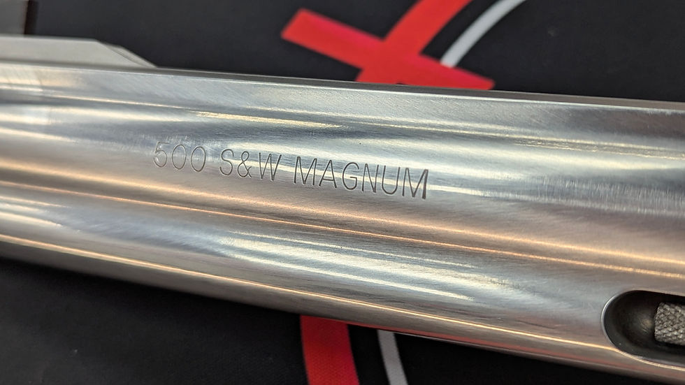 Thumbnail: S&W Model 500 Magnum 8.38" Stainless - Like New X-Frame