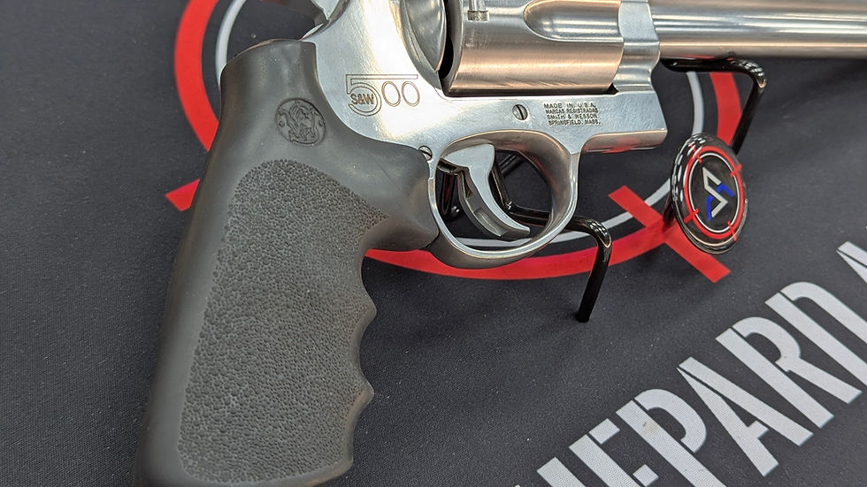 Thumbnail: S&W Model 500 Magnum 8.38" Stainless - Like New X-Frame