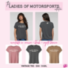 Dirt Track Girls - Vintage Tee
