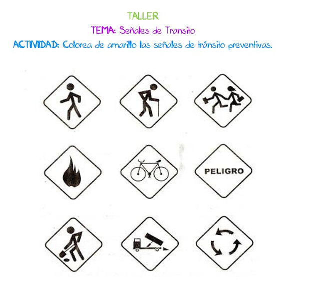 Señales de tránsito o tráfico | medios-de-transporte Señales de tránsito o tráfico | medios-de-transporte
