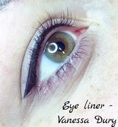 eye liner , make up, vanessa dury , beauty derm