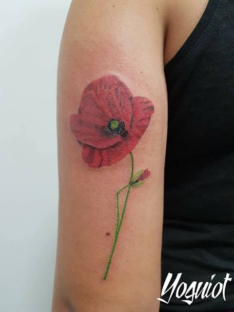 Tatouage Couleur Tatouage Fleur Tatouage Bras Yoguiot