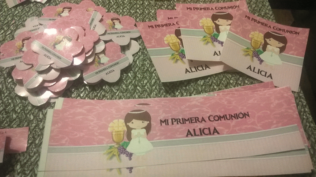 Etiquetas Primera Comunion