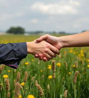 a picture of two hands shaking in a field.jpg