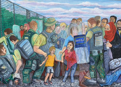Turkey & Greece Border by David Jobson