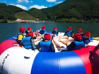 여름방학의 끝을 잡고! 스릴만점 수상레저!