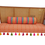 Thumbnail: Boho-style sofa cover with Aztec print and tassels, great for contemporary home décor.