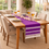 Thumbnail: Purple Table Runner |Dresser Drawer Cabinet Entry Console