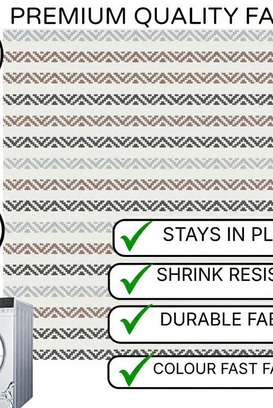 Thumbnail: Set Of 2 Arm Rest Covers|Herringbone Neutral Sofa Arm Covers |Hand Rest Covers