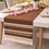 Thumbnail: Almond Brown Table Runner |Dresser Drawer Cabinet Entry Console