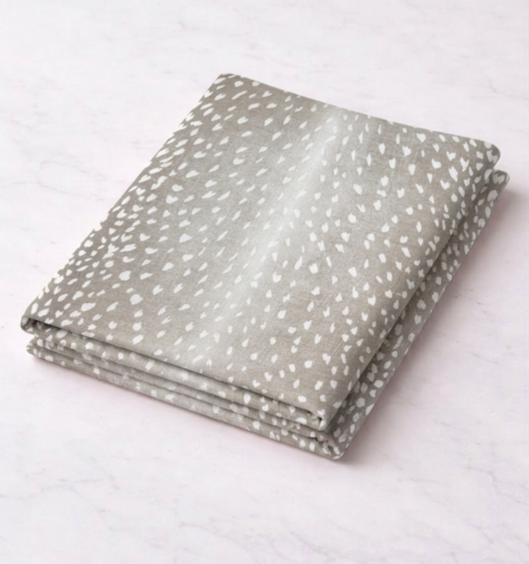 Miniaturebillede: Grey Antelopeprint Table Runner Center Dining Table, Entry Console