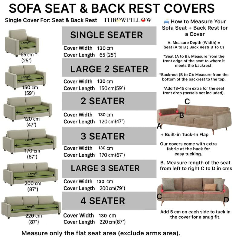 Thumbnail: Neutral Bohemian Single Seater Wing Chair, Dining Chair or Office Chair Cover