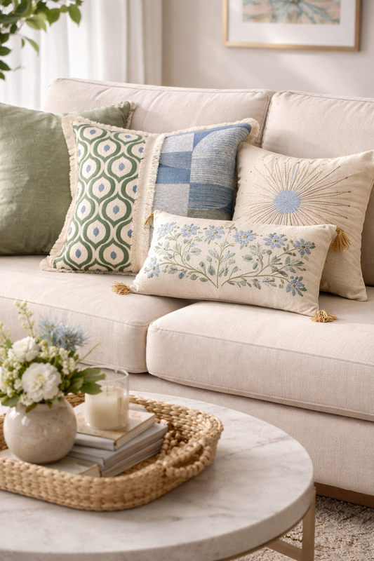 Thumbnail: cushion covers set  Square Sofa Cushion Cover 18x18 Inches