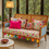 الصورة المصغرة: Multi 4 Seater Sofa Cover With Tassels |Anti-Slip Slipcover for Living Room