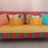 Miniatura: Colour Me Multicoloured Pom Pom Lace Square Cushion Cover