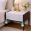Thumbnail: White Pleated Tassel Runner |Nightstand, Bed Side Table Cabinet