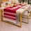 Miniaturbild: Red Table Runner Center Dining Table, Entry Console