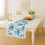 Thumbnail: Blue Bloom Multicoloured Table Runner Center Dining Table, Entry Console