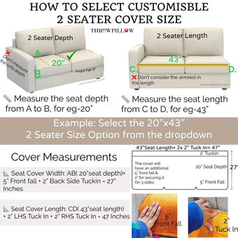 Neutral L Shape Corner Sofa Cover, Luxe Solid Sofa Cover