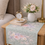 Thumbnail: Pastel Floral Linen Table Runner |Nightstand, Bed Side Table Cabinet