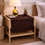Miniatură: Dark Brown Table Runner |Nightsdark Brownd, Bed Side Table Cabinet