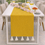 Sīktēls: Mustard Table Runner |Dresser Drawer Cabinet Entry Console