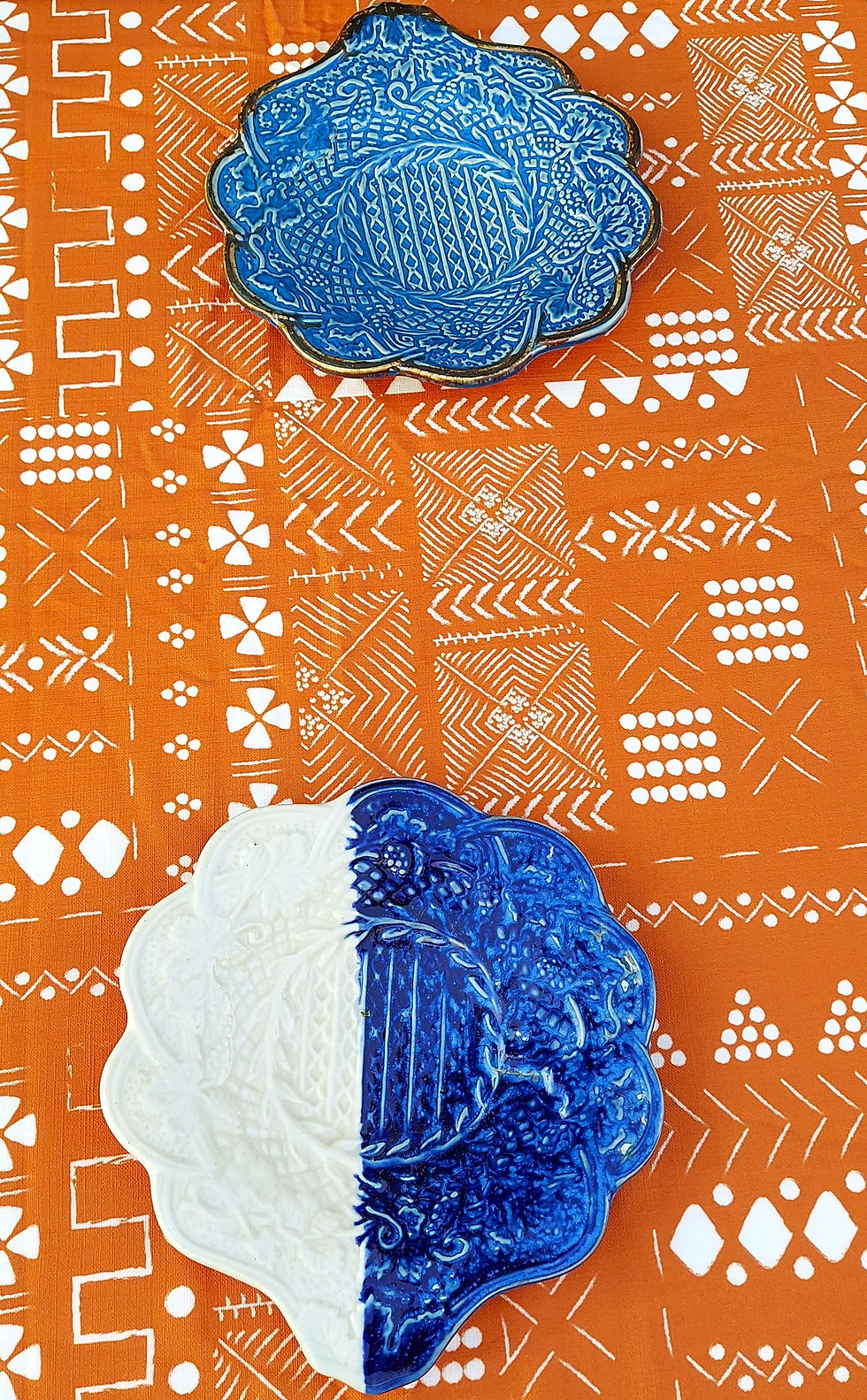 Thumbnail: Orange Printed Table Cover