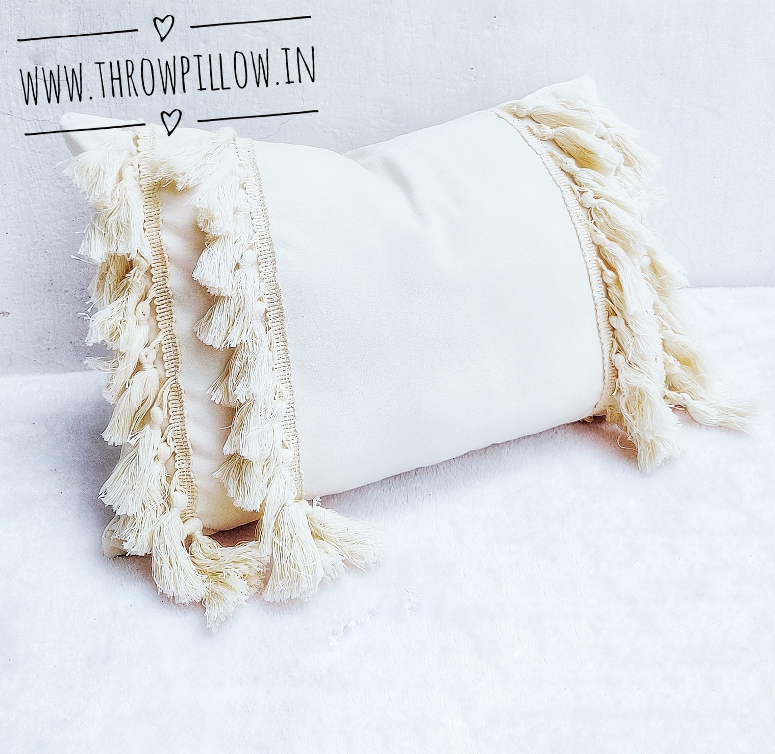 Tassel Queen Rectangular Cushion Cover