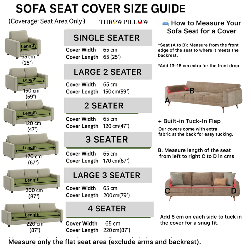 Миниатюра: Orange 6 Seater Sofa Cover With Pleates |Pleate Sofa Throw 3+2+1 Seater Set