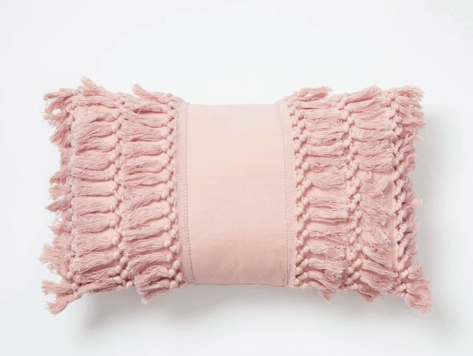 Miniatura: Mustard Teal Blush 5 Cushions Combo with a tassel throw - 3 seater