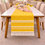 Minijatura: Yellow Table Runner Center Dining Table, Entry Console